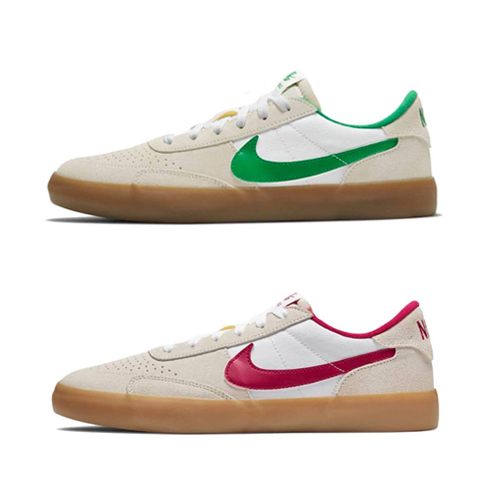 Nike Heritage Vulc CD5010-101 ホワイト/グリーン Nike Heritage Vulc SB 'Lucky Green Gum' CD5010-101