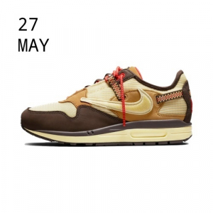 Nike x Travis Scott Air Max 1 Cactus Jack Baroque Brown