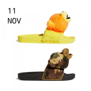 ADIDAS X JEREMY SCOTT ADILETTE TEDDY SLIDES - AVAILABLE NOW - The