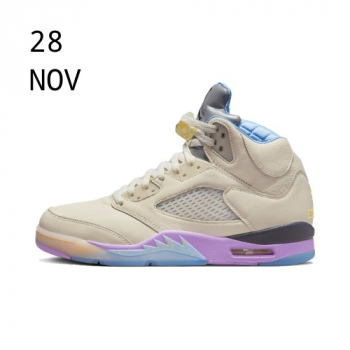 gold jordan 5 fresh prince