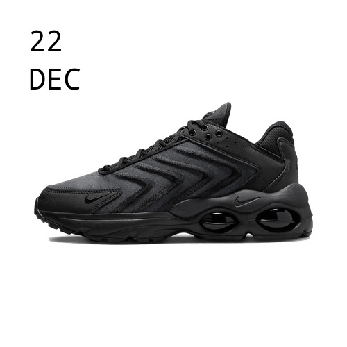 Nike Air Max TW Triple Black - 22 DEC 2022 - The Drop Date