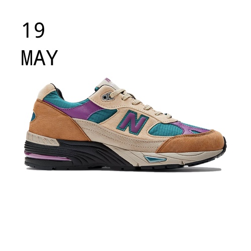 New Balance 991 MiUK Grape Juice Men's - M991PUK - US