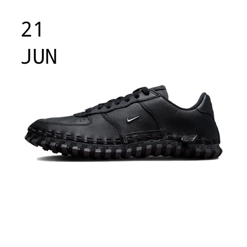 Nike x Jacquemus J Force 1 Low LX Black - available now - The Drop