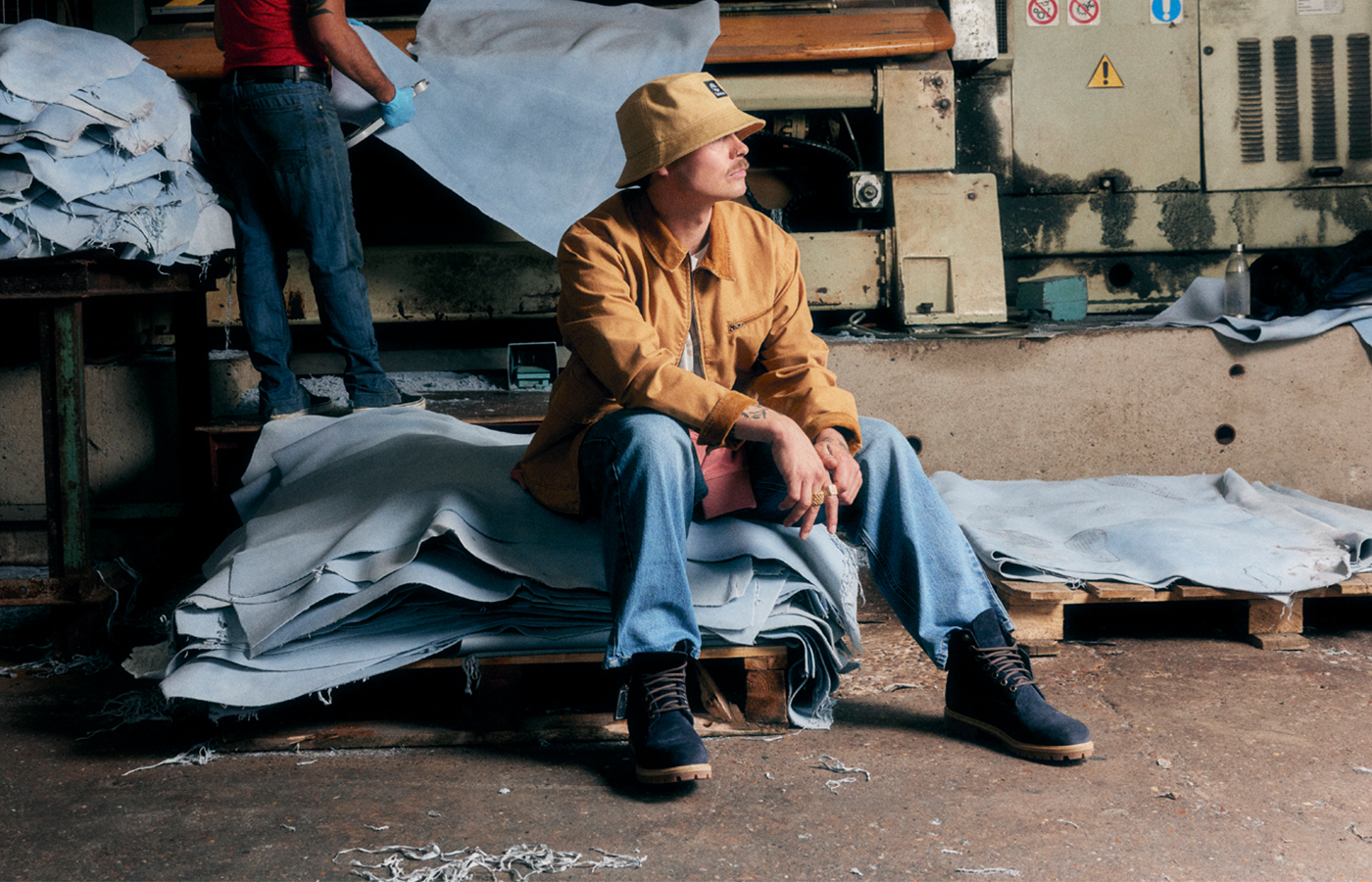 Timberland C.F. Stead Indigo Suede Icons Collection - The Drop Date