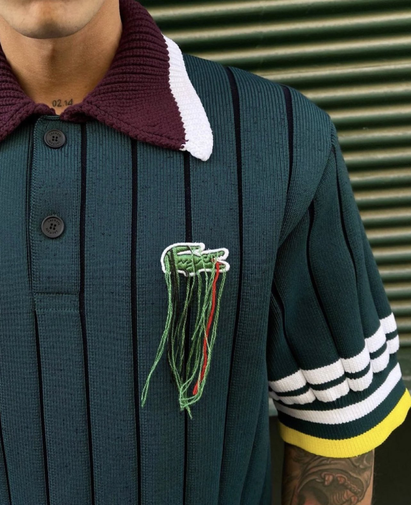 Lacoste Crocodile logo variations