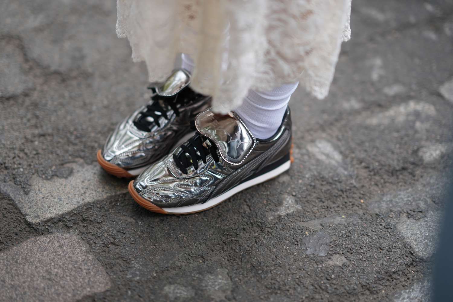 スニーカー THE ATTICO SNEAKERS SILVER ADIDAS A-ZX SERIES | BSTN Chronicles