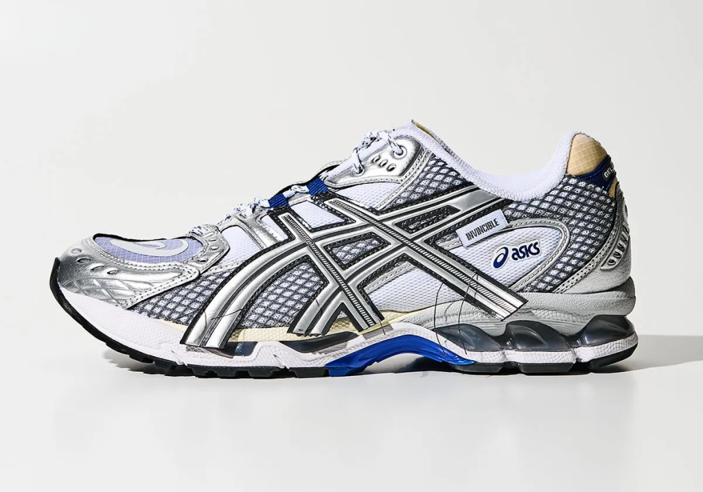 INVINCIBLE x ASICS GEL-Nimbus 10.1 ‘HTTP 404’ blue