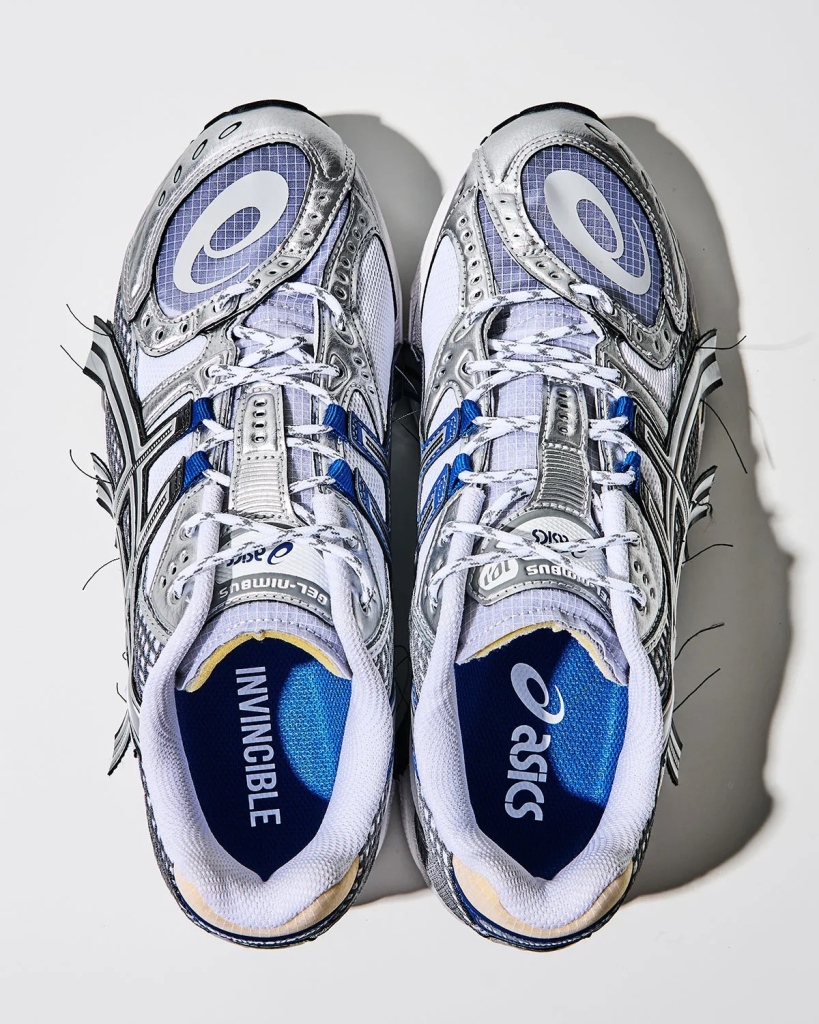 INVINCIBLE x ASICS GEL-Nimbus 10.1 ‘HTTP 404’  blue