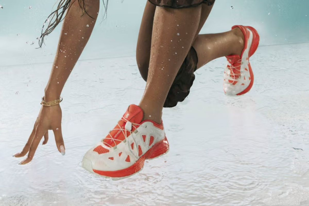 'Ama x Salomon XT-Whisper Void.'