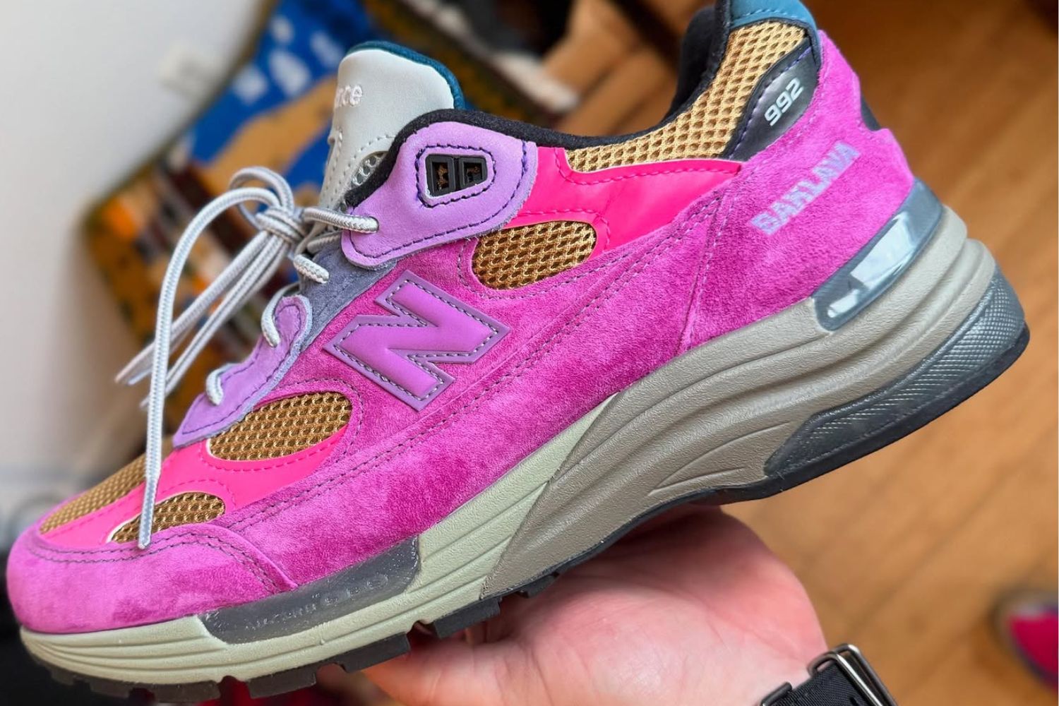 Action Bronson Unveils the New Balance 992 'Digitalis Purpurea