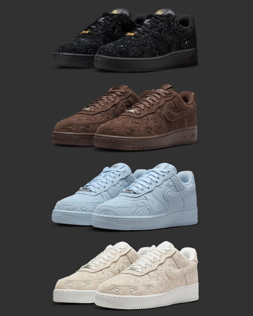 Nike Air Force 1 Low 'Paisley' Collection