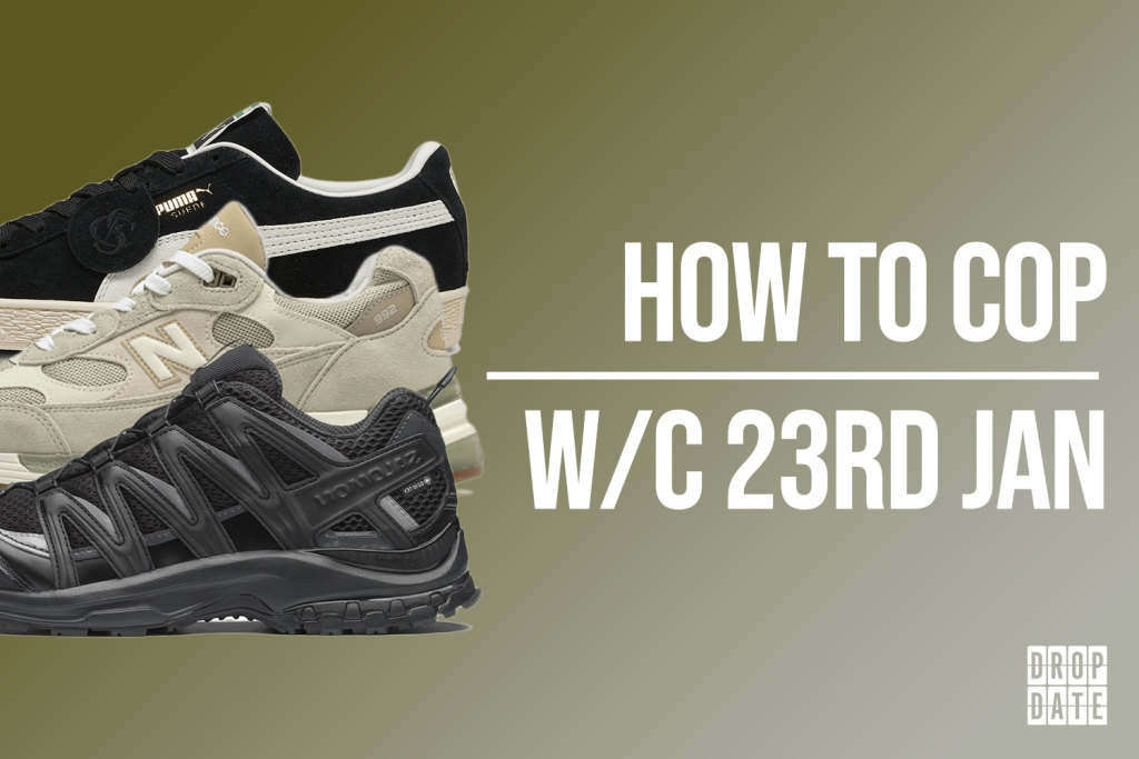 Sneaker Releases 23rd February